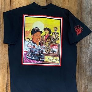 Vintage NASCAR Dale Earnhardt Sr. Henley NOSWOT